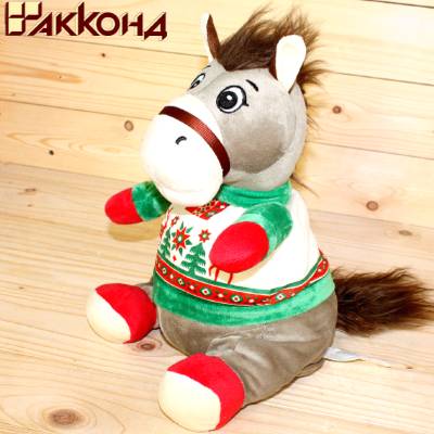 Сладкий новогодний подарок в виде символа 2026 года от фабрики Акконд в Селятино